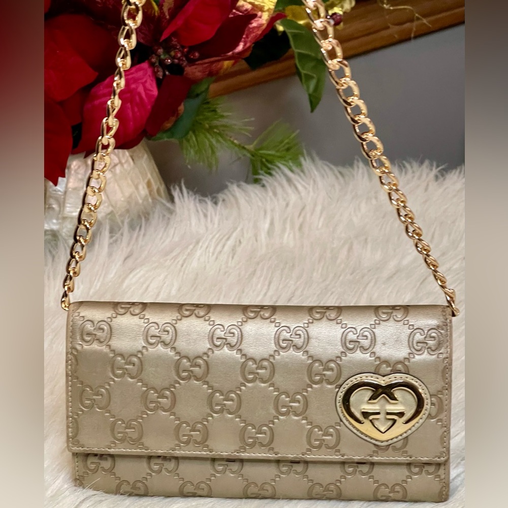 Authentic GUCCI Monogram GG wallet without the off brand chain. - Picture 16 of 16
